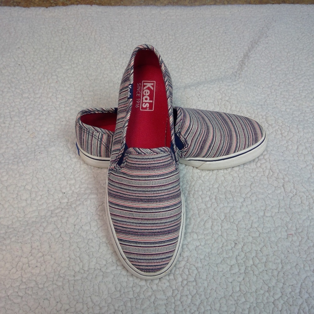 CLOSET CLOSING Keds Cloth  Slip On Sneakers